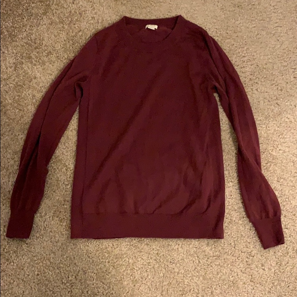 Barely worn J.Crew long sleeve sweater, size S